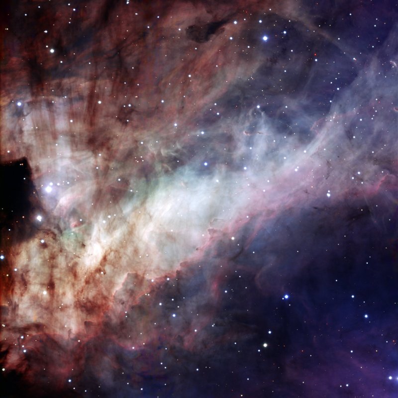 Messier 17 Omega Nebula Swan nebula horseshoe nebula lobster nebula
